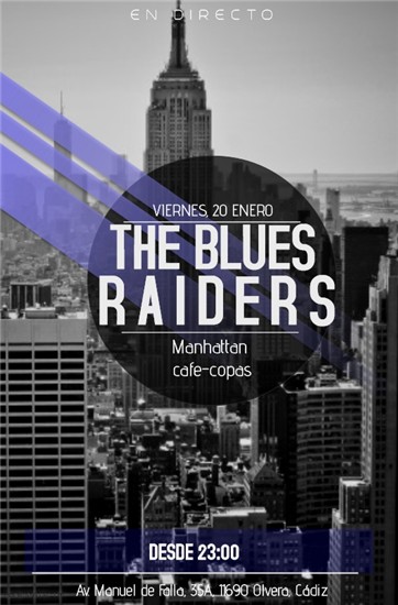 Blues Raiders live at Bar Manhattan